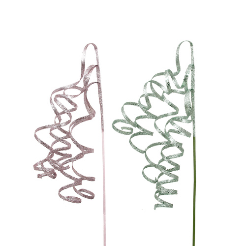 Swirl Glitter Stems