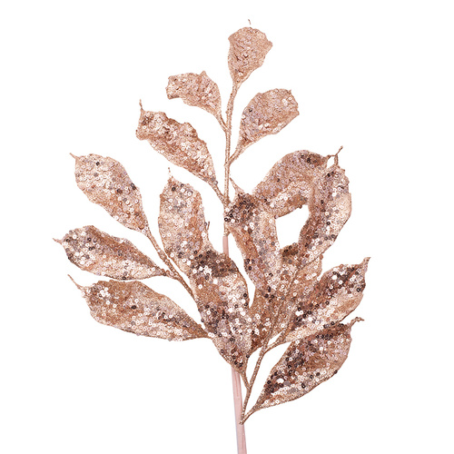Rose Gold Leaf Stem