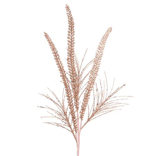 Rose Gold Glitter Stem