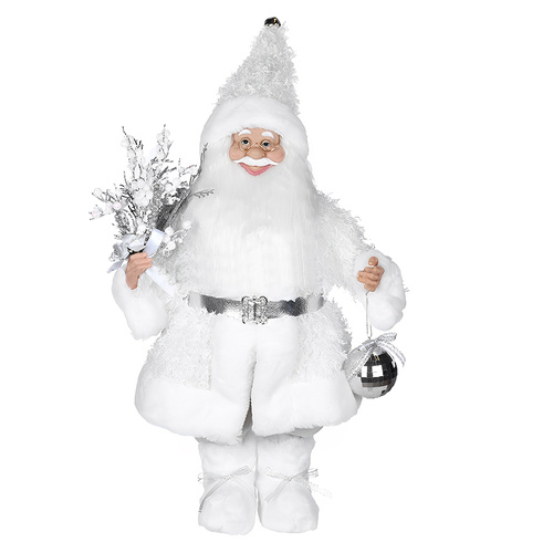Deluxe White Santa
