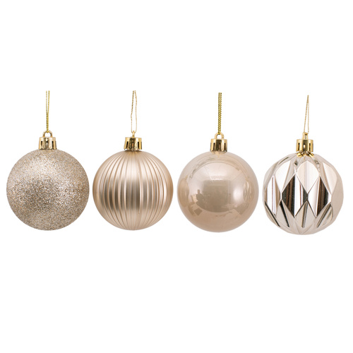 Platinum Bauble 6cm
