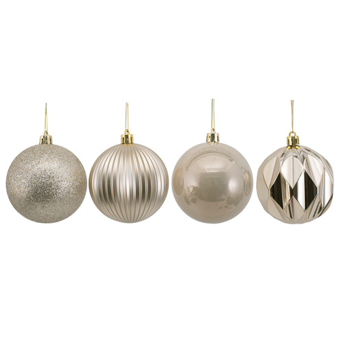 Platinum Bauble 8cm