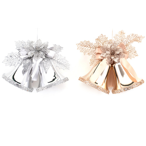 Twin Bells Hanging