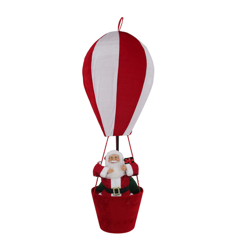 Santa in Hot Air Balloon