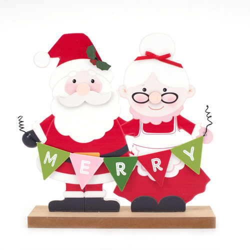 Mr&Mrs Claus Tabletop Piece