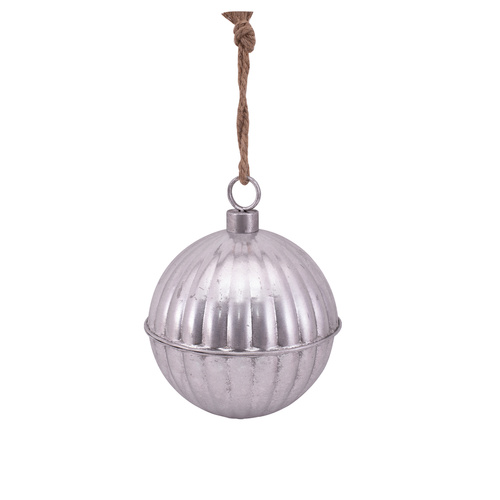 Silver Metal Bell 30cm