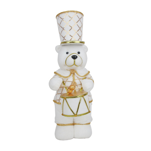 Elegant Drumming Teddy 