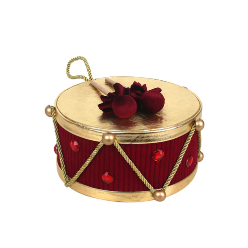 Christmas Drum w/ Jewels