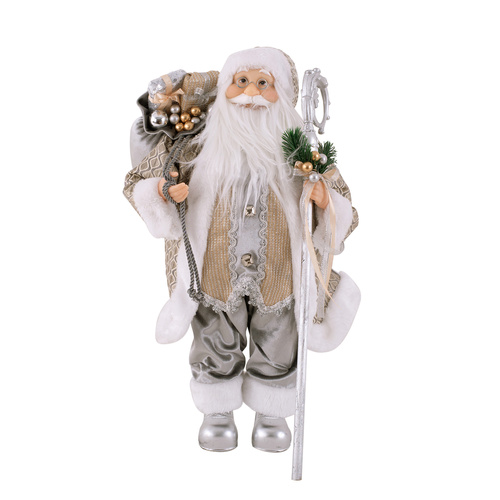 Silver Christmas Santa Claus