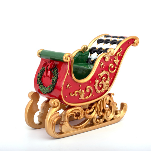Luxe Resin Christmas Sleigh