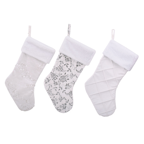 SnowWhite Christmas Stocking
