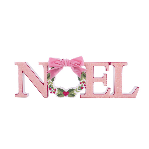Noel / Wreath Sign