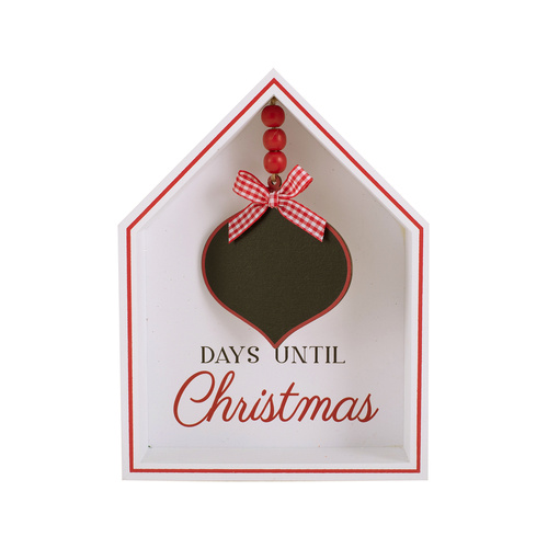 Days Till Christmas Countdown Sign