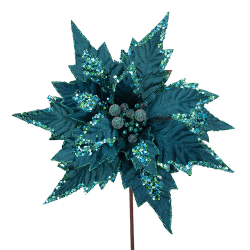 Azure Poinsettia Stem
