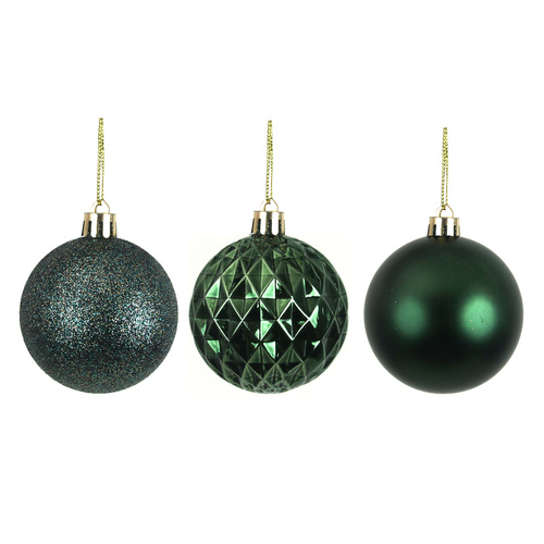 Lotus Leaf Green Shatterproof Baubles 