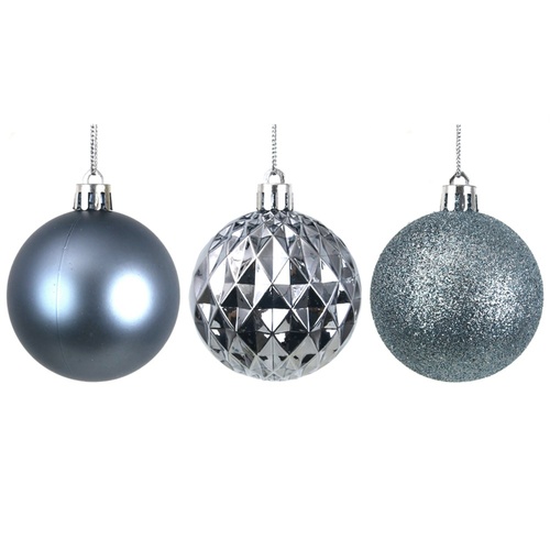 Arctic Blue Shatterproof Bauble 