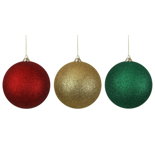 Glitter Baubles