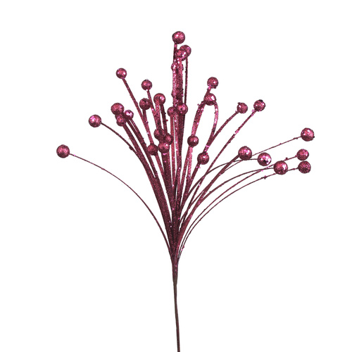 Rose Pink Glitter Ball Spray