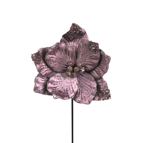 Antique Pink Magnolia W/Glitter Finish