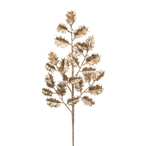 Rose Gold Holly Stem