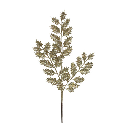 Champagne Holly Stem