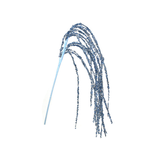 Blue Denim Glitter Drop