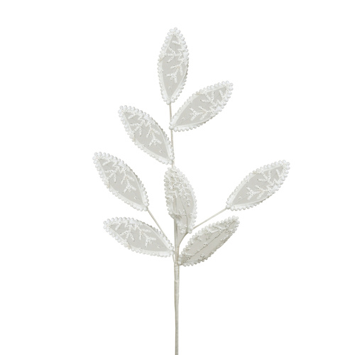 White Lace Leaf Stem