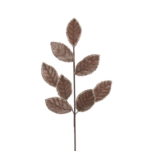 Mocha Velvet Leaf Stem