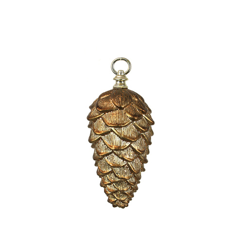 Copper Pinecone W/Ice Finish