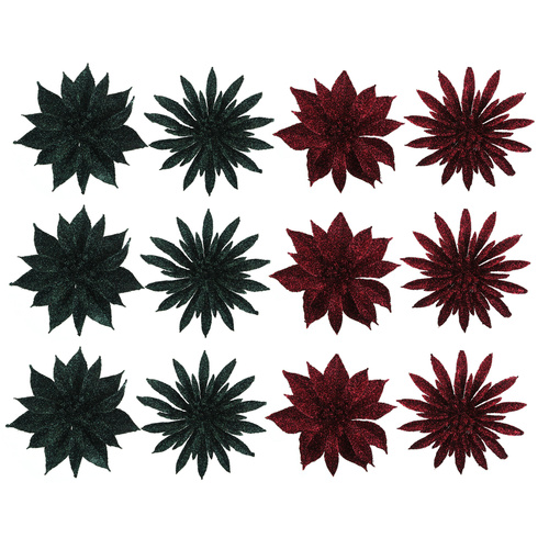 Mulled Merry Glitter Flowers
