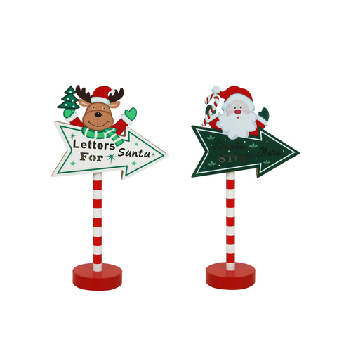 North Pole Signs