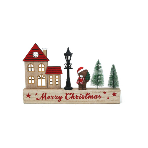 Mdf Christmas Village Sign