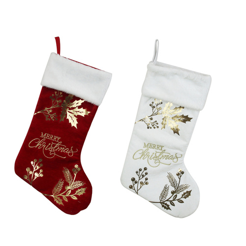 Velvet Christmas Stockings