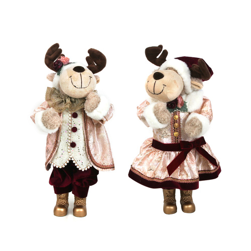 Mr & Mrs Reindeer Set