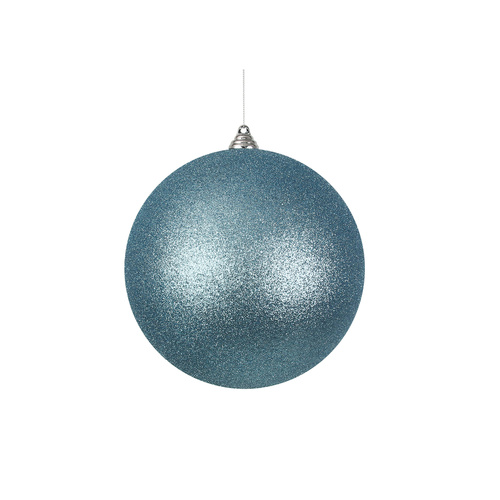 Artic Blue Glitter Bauble
