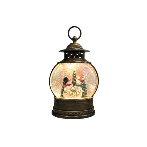 Snowman Family Lantern