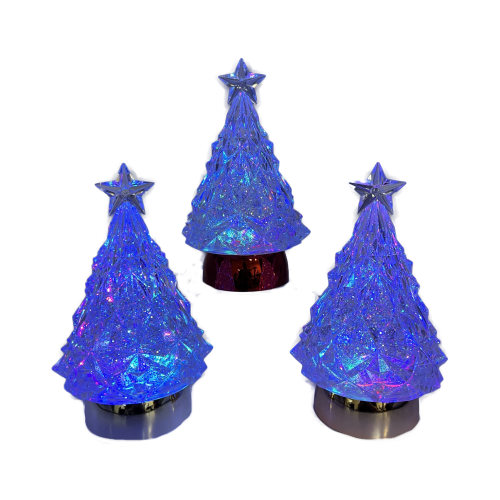 RGB Water Globe Trees | Red