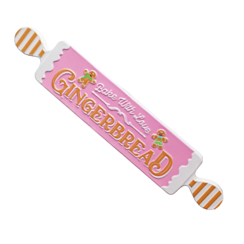 Gingerbread Rolling Pin Sign