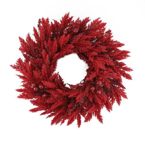 Red Heather Wreath