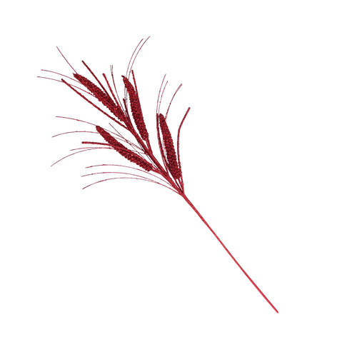 Burgundy Glitter Spray Burst