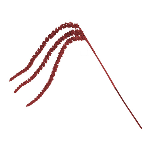 Burgundy Beaded Droop Spray