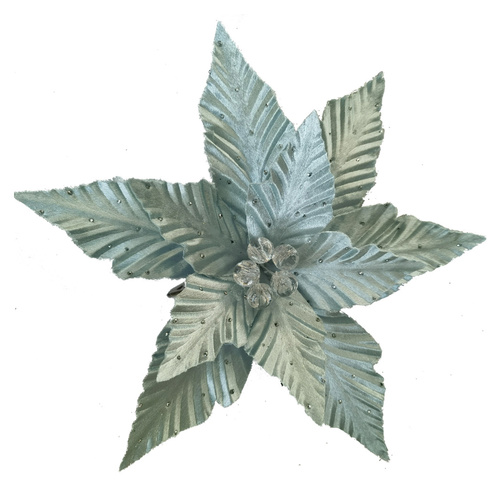 Tiffany Poinsettia w/ Clip