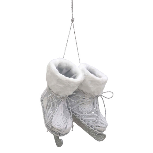 Ice Skates Silver / White