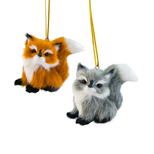Faux Fur Hanging Fox