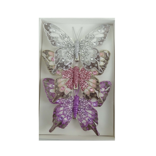 Feather Butterly Assorted Set