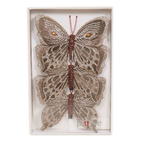 Feather Butterly Copper Set