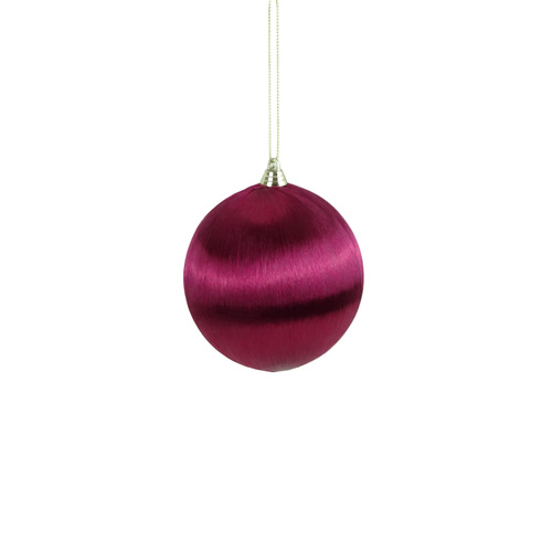 Satin Wrap Burgundy Ball