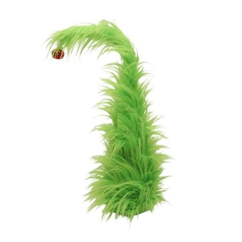 Fluffy Bent Christmas Tree