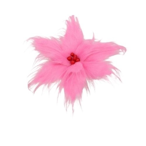Pink Fluffy Flower