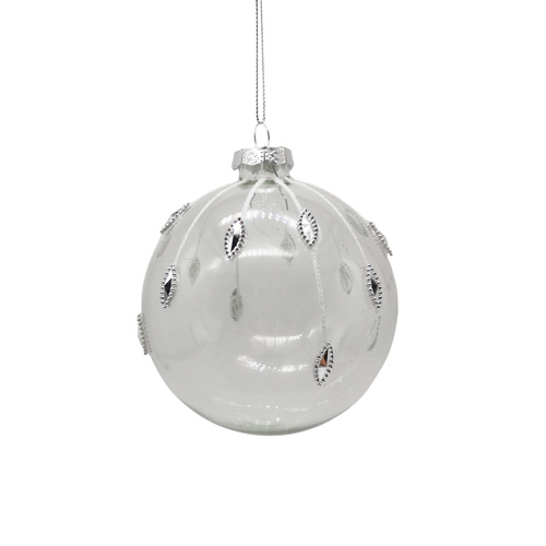 Clear Bauble w/ Jewels